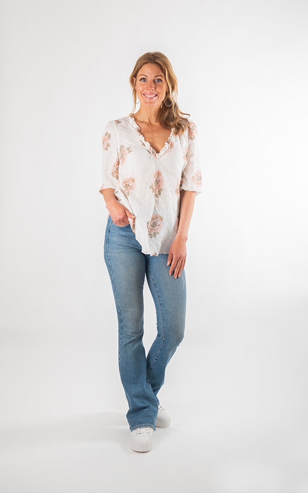 Disa LI - Rose Print