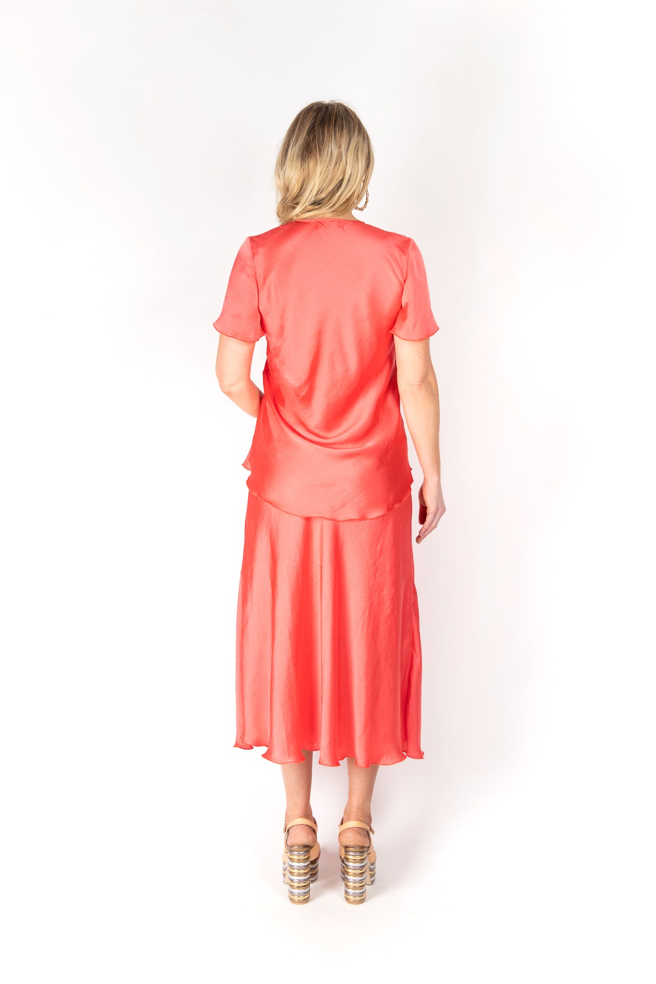 Mia Soft Shiny - Coral
