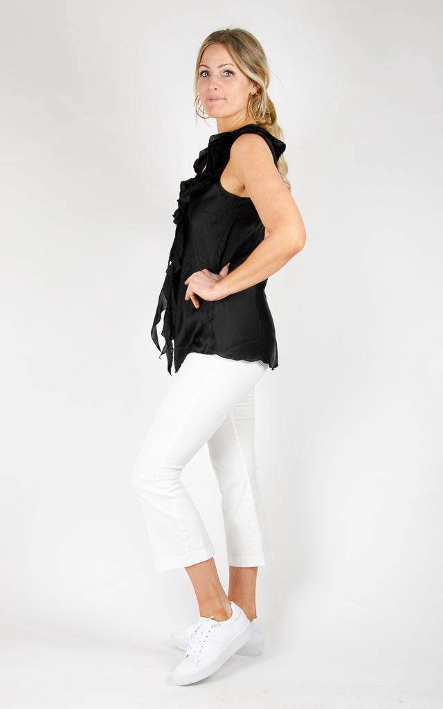 Nelly Short Soft Shiny - Black