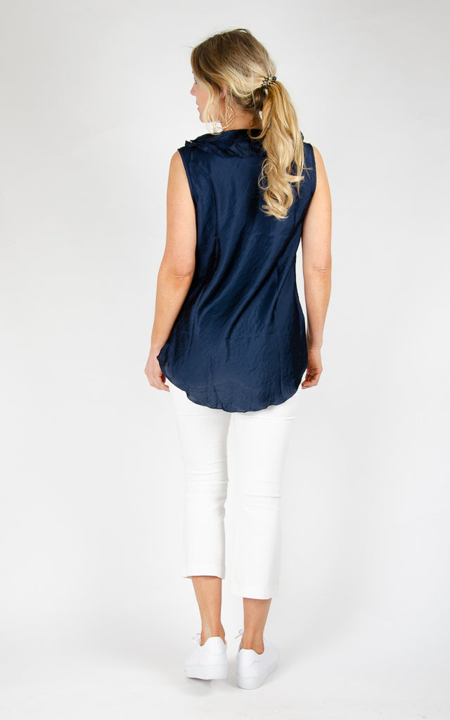 Nelly Short Soft Shiny - Blue