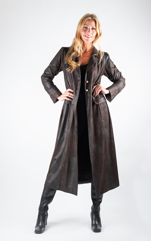 Thea Long Skin - Dark Brown