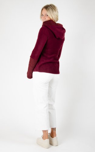 Titti Short Knit - Bordeaux