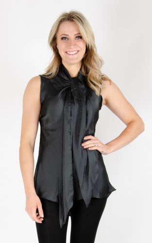 Mara Short Soft Shiny - Soft Black