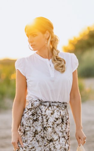 Olivia Port - White
