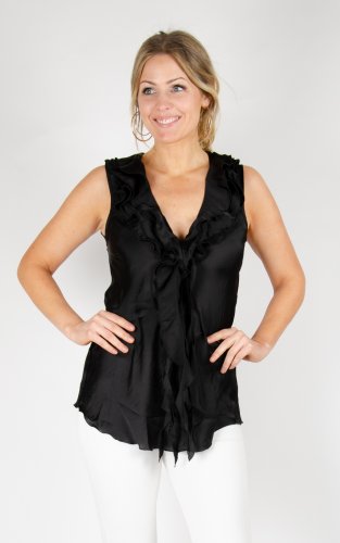 Nelly Short Soft Shiny - Black