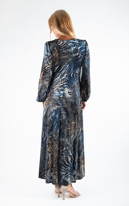 Linda Long Burnout - Cobalt