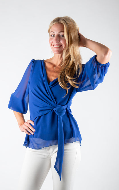Metty Short Copy - Mid Blue