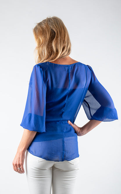 Metty Short Copy - Mid Blue