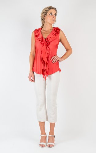 Nelly Short Soft Shiny - Coral